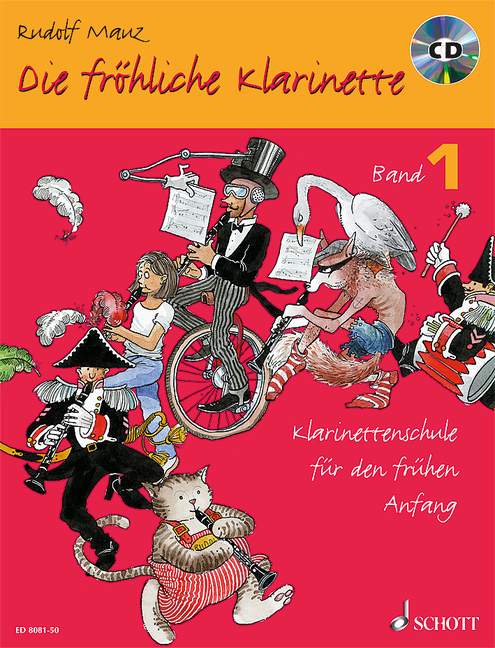Die fröhliche Klarinette Band 1 (+CD)