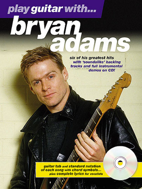 PLAY GUITAR WITH BRYAN ADAMS (+CD):