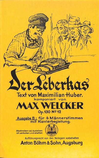 Der Leberkas op.130,12 - Ausgabe B