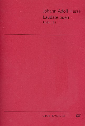 Laudate pueri Psalm 112