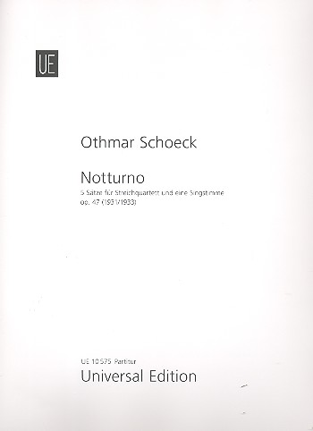 Notturno op.47 5 Sätze für