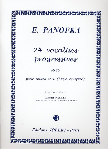 24 vocalises progressives op.85