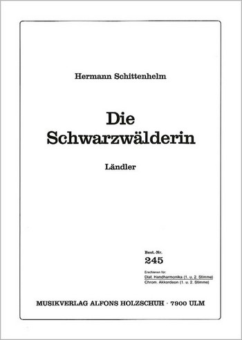 DIE SCHWARZWAELDERIN