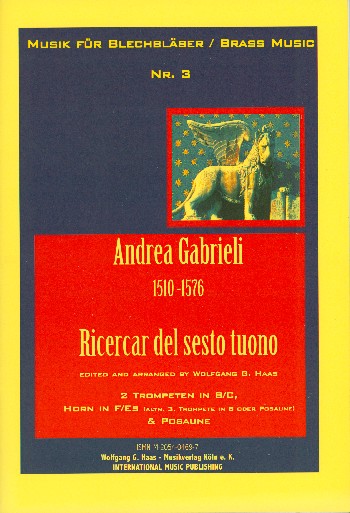 Rricercar del sesto tuono