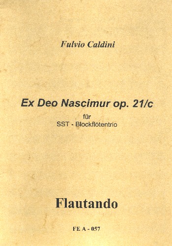 Ex deo nascimur op.21c