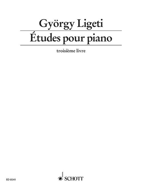 Études pour piano Vol. 3