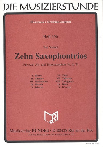 10 Saxophontrios