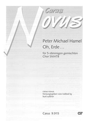 Oh Erde für gem Chor a cappella