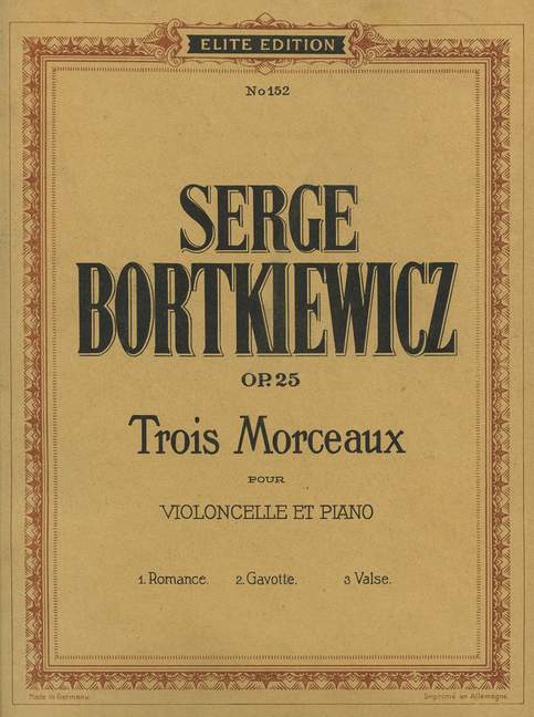 3 Morceaux op.25