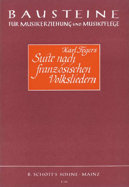 Suite nach französischen Volksliedern