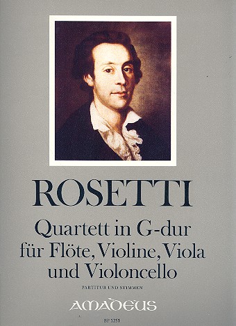Quartett G-Dur für Flöte,