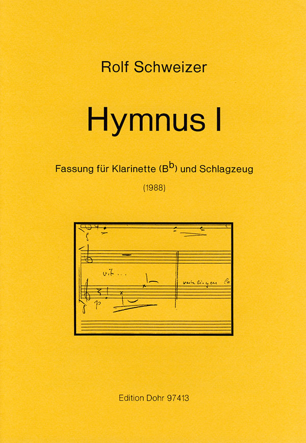 HYMNUS NR.1 FUER KLARINETTE