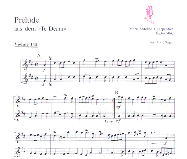 Prelude aus dem Tedeum