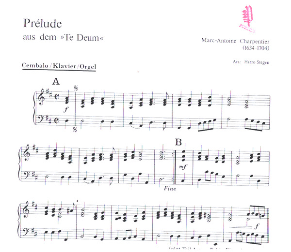 Prelude aus dem Tedeum