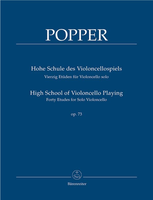 Hohe Schule des Violoncellospiels op.73 - 40 Etüden