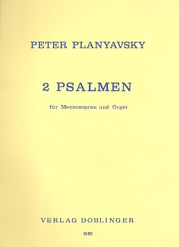 2 Psalmen für Mezzosopran