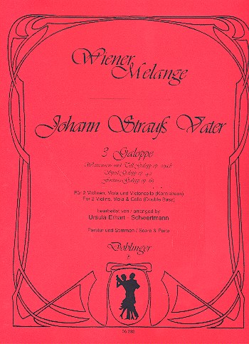 3 Galoppe für Streichquartett