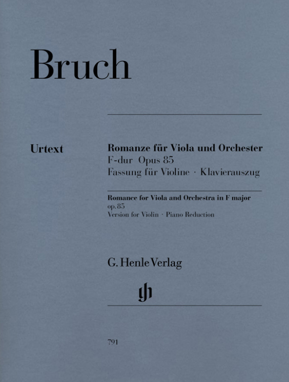 Romanze F-Dur op.85 für Viola und Orchester