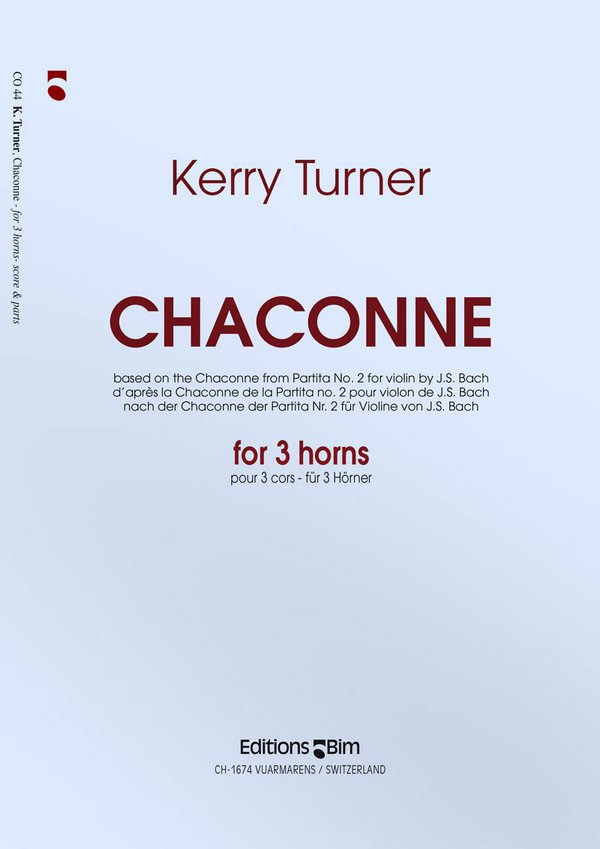 CHACONNE FOR 3 HORNS IN F