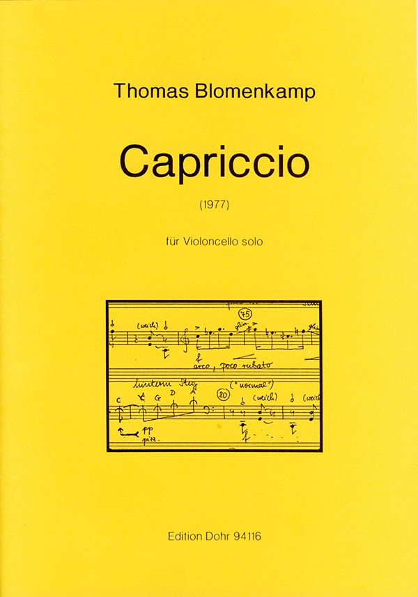 Capriccio für Violoncello