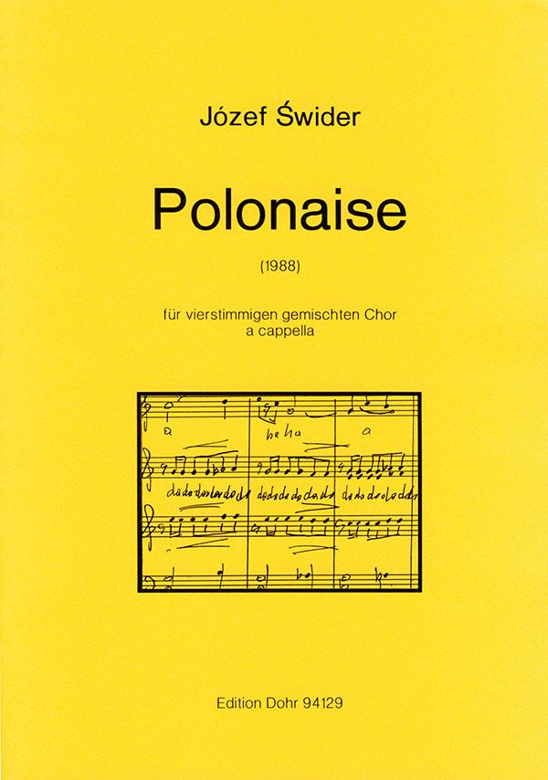 Polonaise für gem Chor a cappella