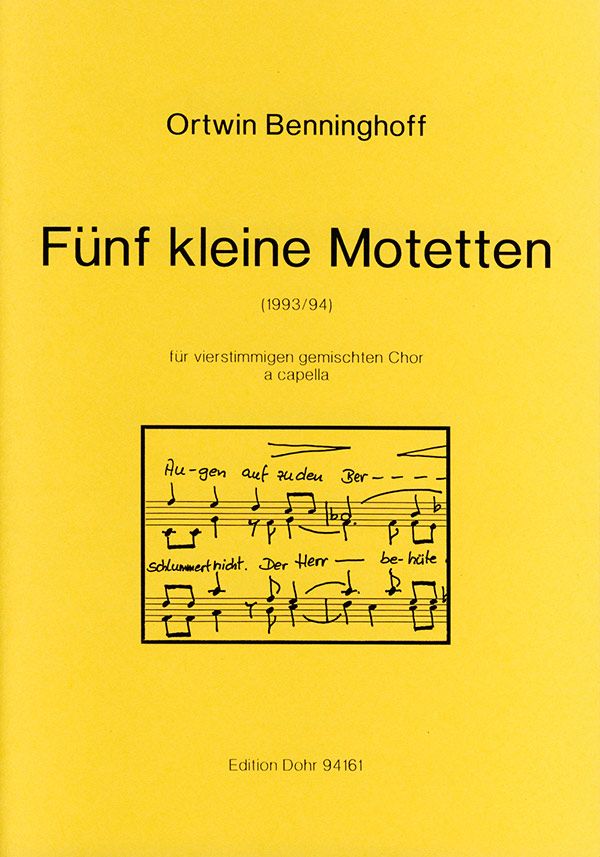 5 KLEINE MOTETTEN FUER