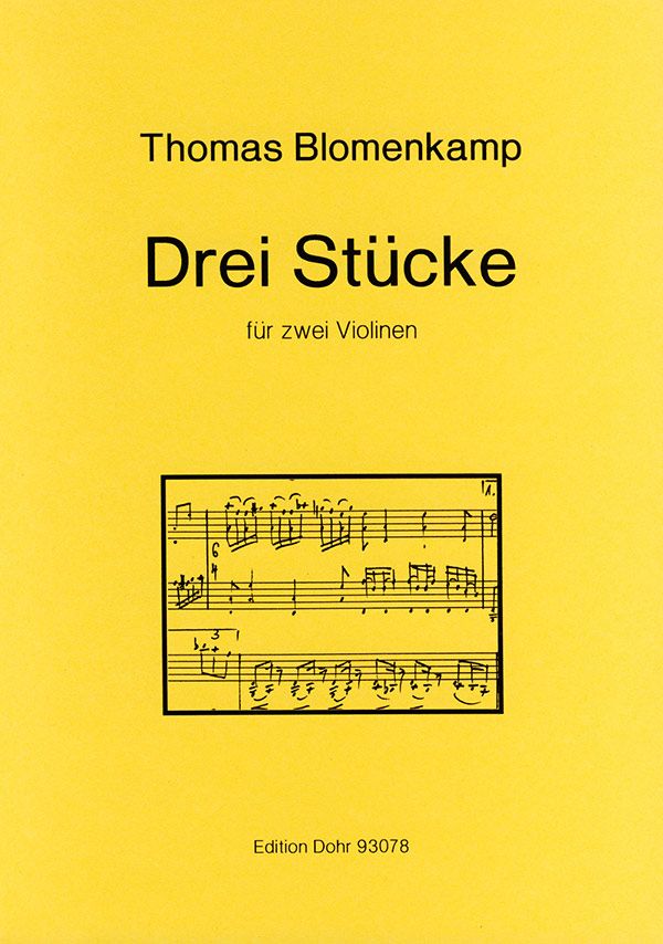 3 Stücke für 2 Violinen