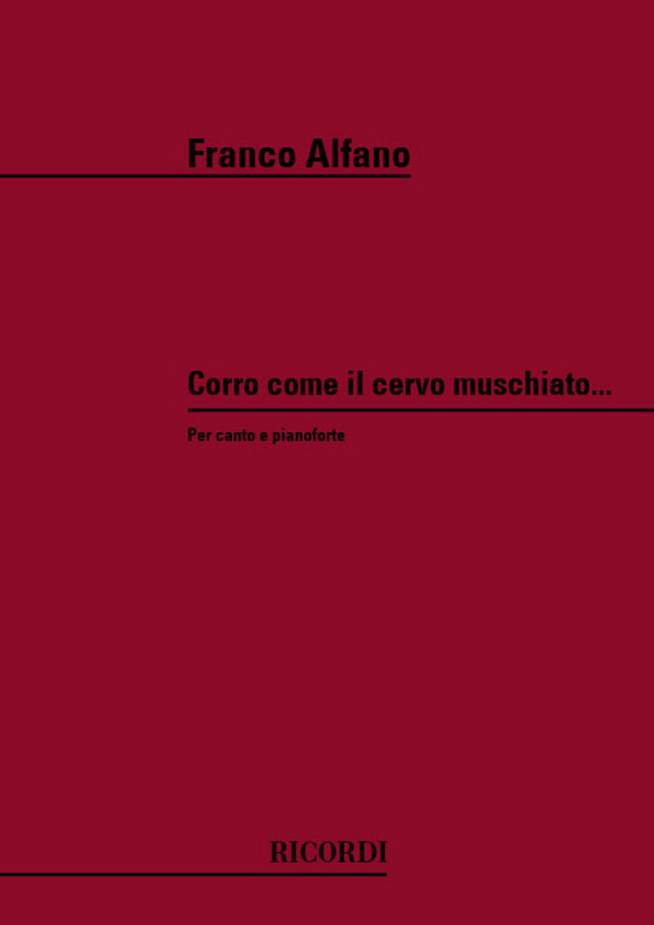 CORRO COME IL CERVO