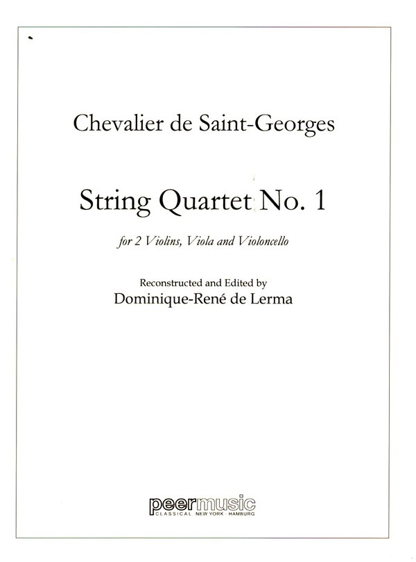 String Quartet C-Dur Nr.1