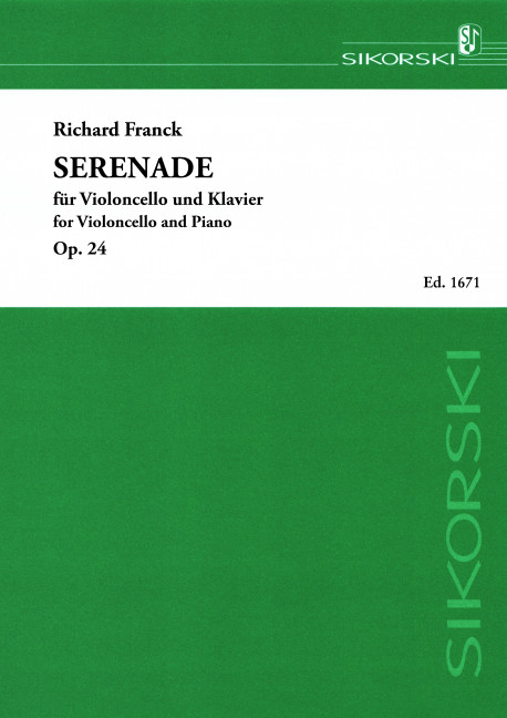 Serenade op.24 für Violoncello