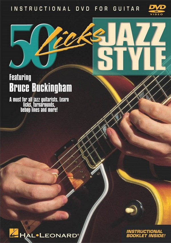 50 Licks Jazz Style DVD-Video