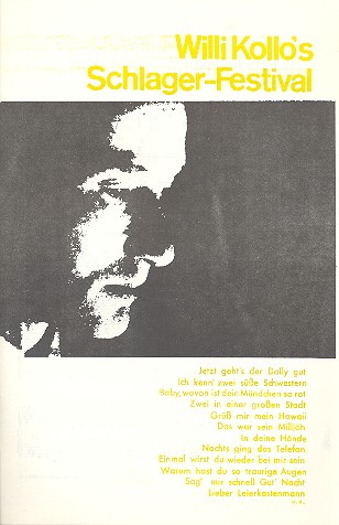 Willi Kollos Schlagerfestival: Medley