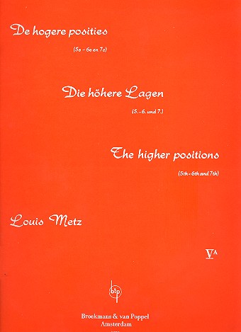 Violinschule Band 5a Die höheren