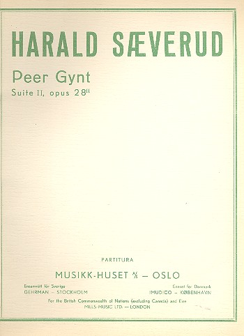 Per Gynt Suite Nr.2 op.28,2