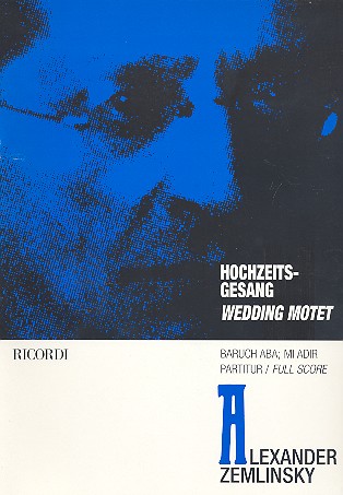 Hochzeits-Gesang für Kantor,