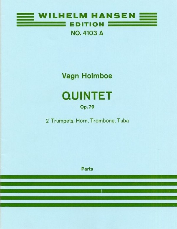 QUINTETT OP.79 FUER 2 TROMPETEN,