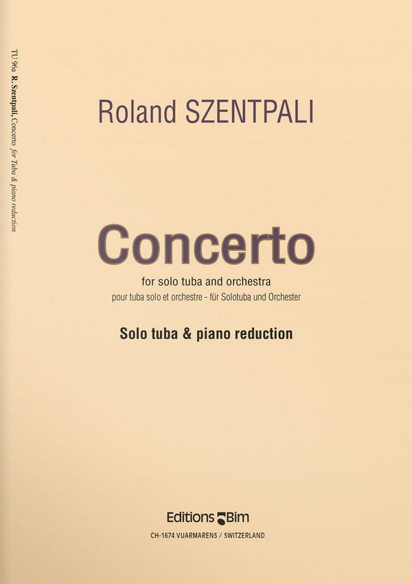 Concerto for tuba and orchestra