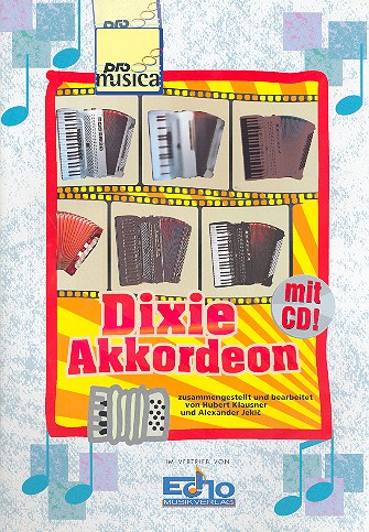 Dixie Akkordeon (+CD)