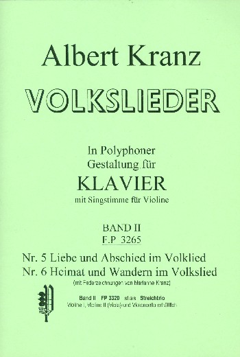 Volkslieder Band 2