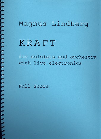 Kraft for soloists, orchestra and