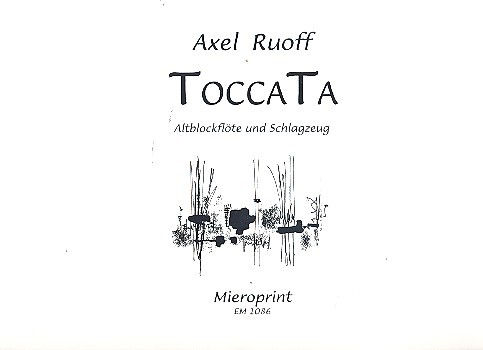 Toccata für Altblockflöte