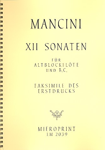 12 Sonaten