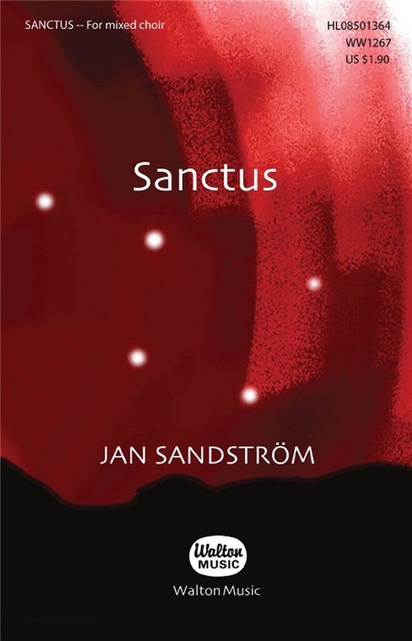 Sanctus for mixed chorus