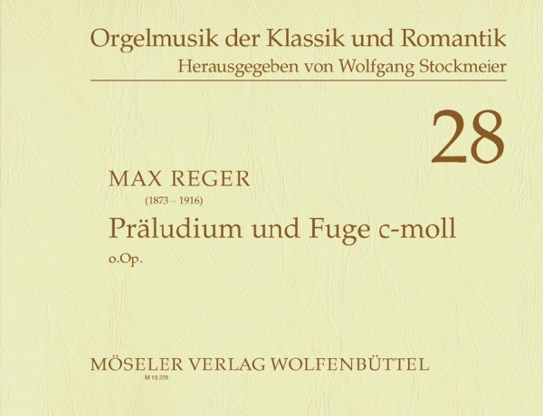 Präludium und Fuge c-Moll o.op.