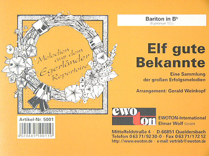 Mosch Welterfolge Band 6 - 11 gute Bekannte: