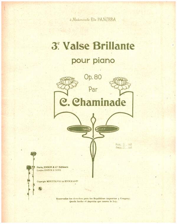 VALSE BRILLANTE OP.80,3