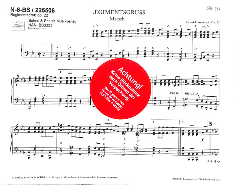 Regimentsgruß op.22