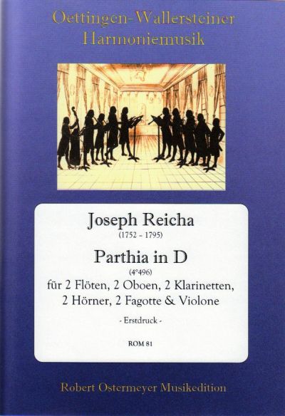 Parthia D-Dur für 2 Flöten, 2 Oboen,