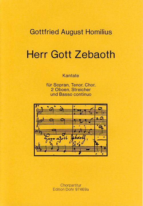 Herr Gott Zebaoth Kantate für
