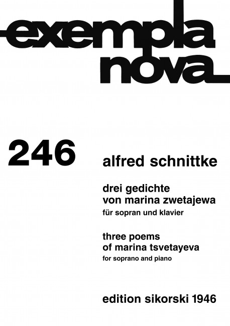 3 Gedichte von Marina Zwetajewa